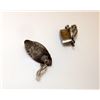 Image 2 : Vintage Mexican Taxco 925 Silver Onyx Earrings