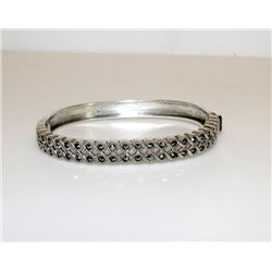 Sterling Silver 925 judith Jack Marcasites Bangle