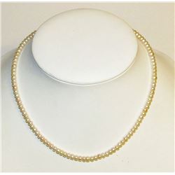 10K Gold 6-7 mm Pearl Necklace