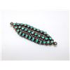 Image 1 : Old Pawn Zuni Sterling Turuoise Cluster Brooch