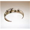 Image 2 : Vintage Navajo Sterling Coral Bracelet