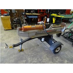 Huskee/B & Gas 11 HP Trailer Log Splitter