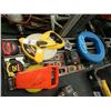 Image 1 : Fish Tape 200' Tape Measurers, Levels