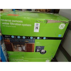 GE Reverse Osmosis Filtration System - Store Return