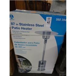 87" S/S Patio Heater - Store Return