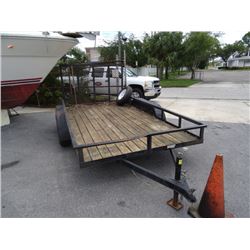 2007 Emerson T/A 6' x 12' Utility Trailer w/Ramp (No Title Req.)