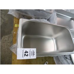 6 - 1/3 Size by 6" Insert Pans - 6 Times the Money