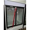 Image 1 : Master-Bilt # GR-48S Slide Door Ref. Merchandiser - Glass Inside Broken - Tested at 37 deg.