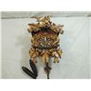 Image 1 : LARGE VINTAGE TWO TONE GERMAN CUCKOO CLOCK