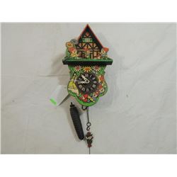 VINTAGE GERAMAN GNOME CUCKOO CLOCK