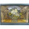 Image 2 : FAUX STAINED GLASS WINDOW PANE