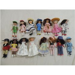 LOT 14 MINI MADAME ALEXANDER MCDONALDS DOLLS