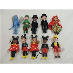 LOT 10 MINI MADAME ALEXANDER MCDONALDS DISNEY DOLL