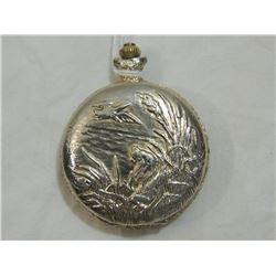 MODERN HUNTING CASE NOVELLA POCKET WATCH