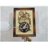 Image 2 : MINIATURE VINTAGE GERMAN HUMMEL WALL CLOCK