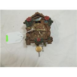 AUGUST KEEBLER MINIATURE CUCKOO CLOCK