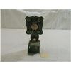 Image 1 : VINTAGE MINATURE GERMAN HECO GRANDFATHER WALL CLOC