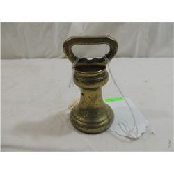 ANTIQUE BRASS 1 LB WEIGHT