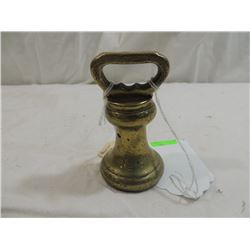 ANTIQUE BRASS 1 LB WEIGHT