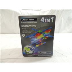 LASER PEGS 4-N-1 HELICOPTERS KIT