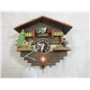 Image 1 : VINTAGE GERAMAN BIRD CLOCK SMALL CUCKOO CLOCK