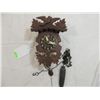 Image 2 : VINTAGE MINATURE GERMAN BLACK FOREST CLOCK