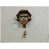 Image 1 : VINTAGE GERMAN BIRD CLOCK CUCKOO CLOCK
