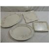 Image 2 : LOT 4 PFALTZGRAFF TEA ROSE SERVING PLATERS