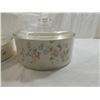 Image 2 : LOT 2 PFALTZGRAFF TEA ROSE CASSEROLE DISHES