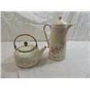 Image 1 : LOT 2 PFALTZGRAFF TEA ROSE TEA & COFFEE POT