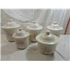 Image 2 : LOT 5 PFALTZGRAFF TEA ROSE CANISTER SET