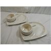 Image 1 : LOT 2 PFALTZGRAFF TEA ROSE SOUP & SANDWICH SET