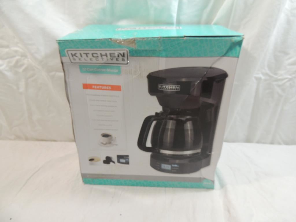 KITCHEN SELECTIVES 12 CUP COFFEE MAKER