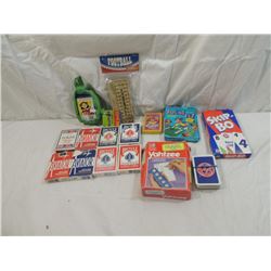 LOT 14 MISC CARD GAMES & CARD DECKS