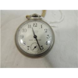 ANTIQUE VINTAGE WESTCLOX SCOTTY POCKET WATCH