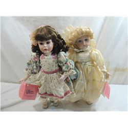 LOT 2 PARADISE GALLERIES PROCELAIN DOLLS