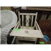 Image 1 : ANTIQUE CHILDRENS CHAIR WITH TRAY