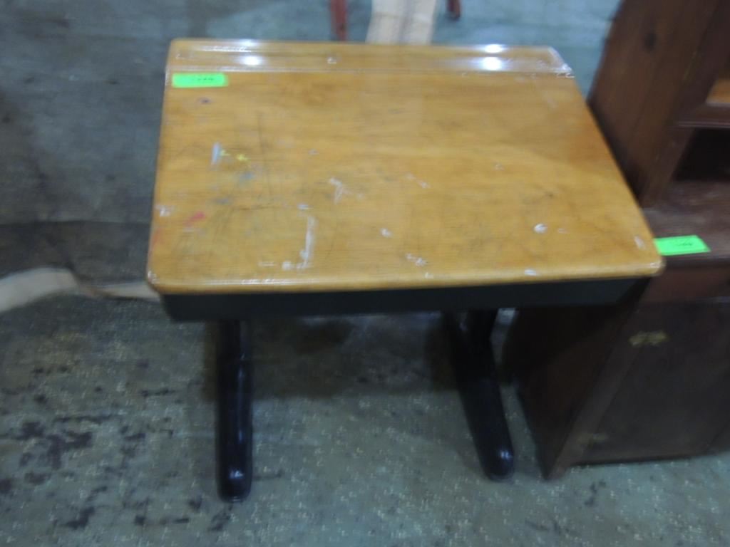 Vintage Antique Childrens School Desk