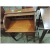 Image 1 : SMALL CHILDRENS ROLL TOP DESK