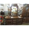 Image 1 : VINTAGE DRESSER & MIRROR