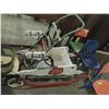 Image 1 : VINTAGE ROCKING HORSE CHAIR WITH TRAY