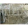 Image 2 : VINTAGE METAL FRAME HALL TABLE M