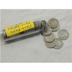 FULL ROLL FULL DATE BUFFALO NICKELS