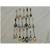 Image 2 : LOT 18 ASSORTED MINIATURE COLLECTORS SPOONS