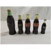 Image 1 : LOT 5 MINI COCA COLA PLASTIC BOTTLES