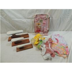 BOX LOT ASSORTED DOLL ACCESSORIES