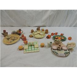 LOT 5 MINI TEA SET DISPLAY SETS