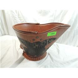 VINTAGE METAL COAL BUCKET