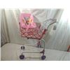 Image 1 : LOT 2 CHILDRENS DOLL SHOPPING CART & CARRIER