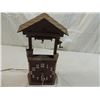 Image 1 : VINTAGE PLASTIC WISHING WELL CLOCK